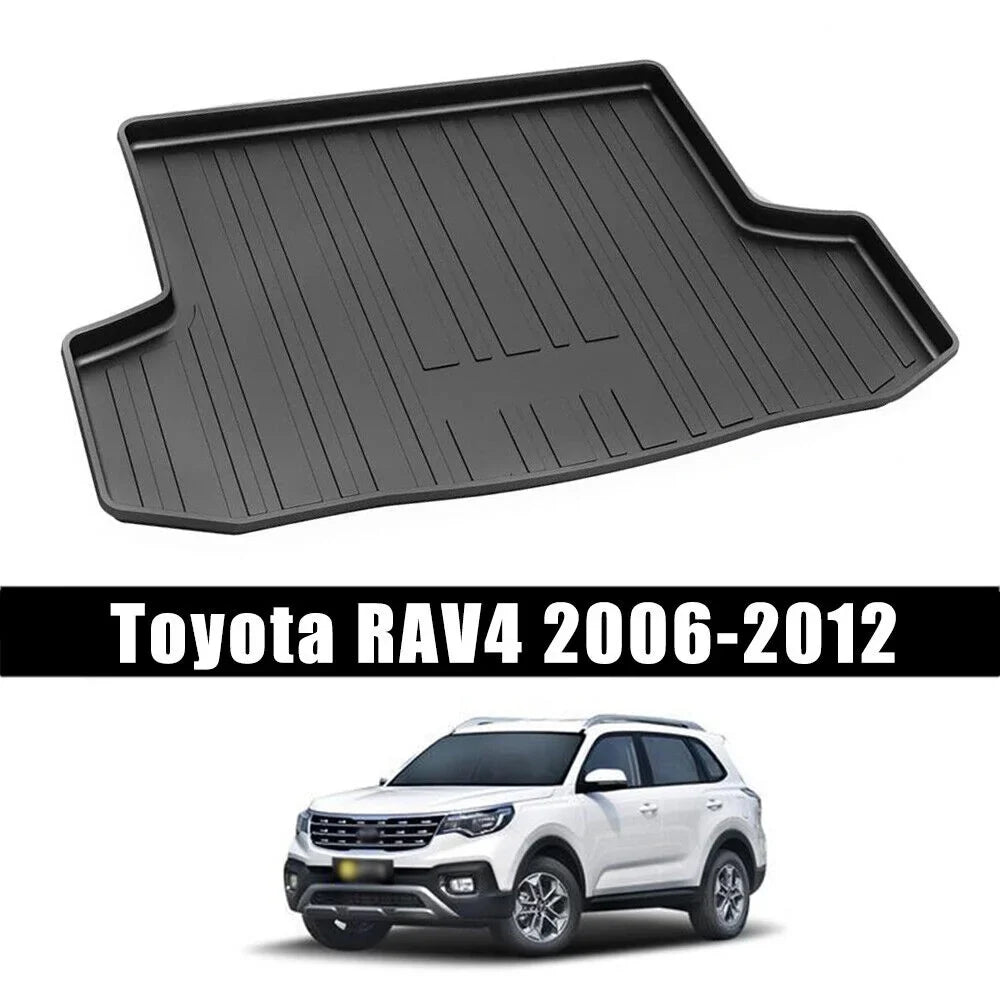 Car Rear Trunk Liner Cargo Mat Carpet for RAV4 2006-2012 Easy to Install