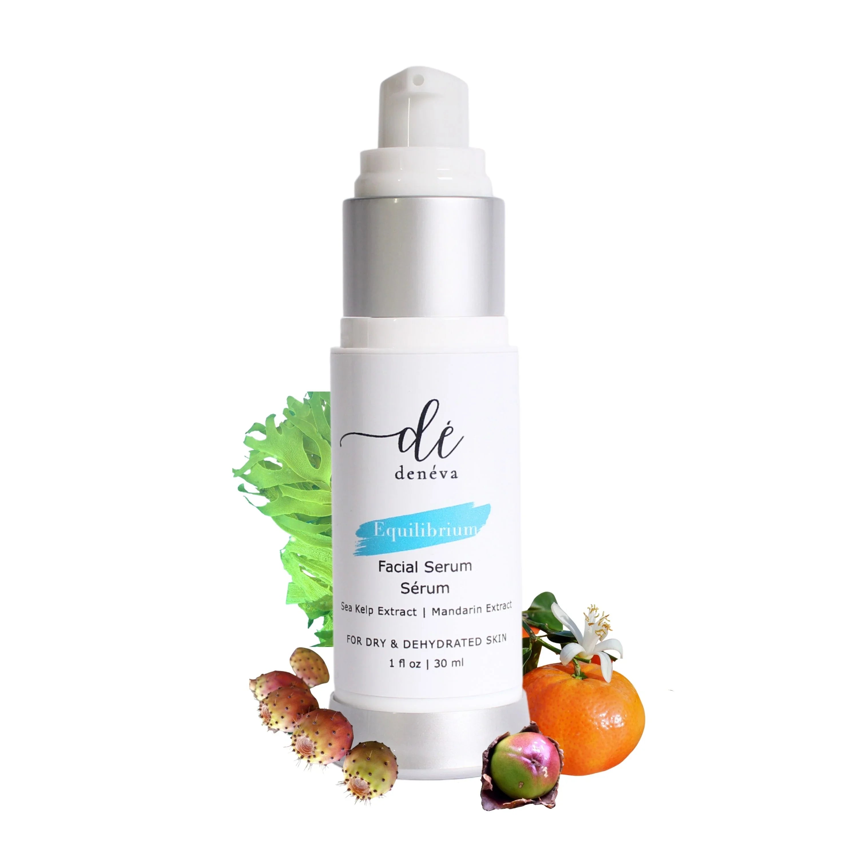 deneva skincare - Equilibrium Facial Serum - For Dry &amp; Dehydrated Skin