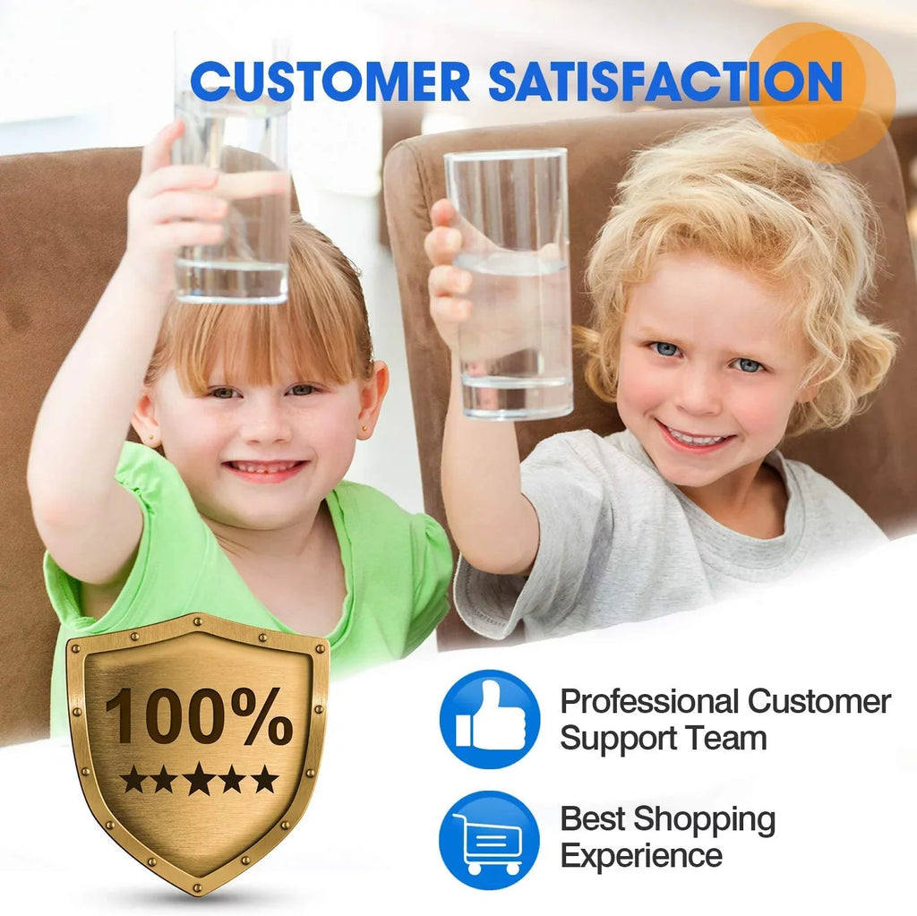 5 Micron 4.5" x 10" Whole House String Wound Sediment Filter for Well Water, Replacement Cartridge for 84637, WPX5BB97P, PC10, 355214-45, 355215-45, WP10BB97P, WP5BB97P, 3Pack