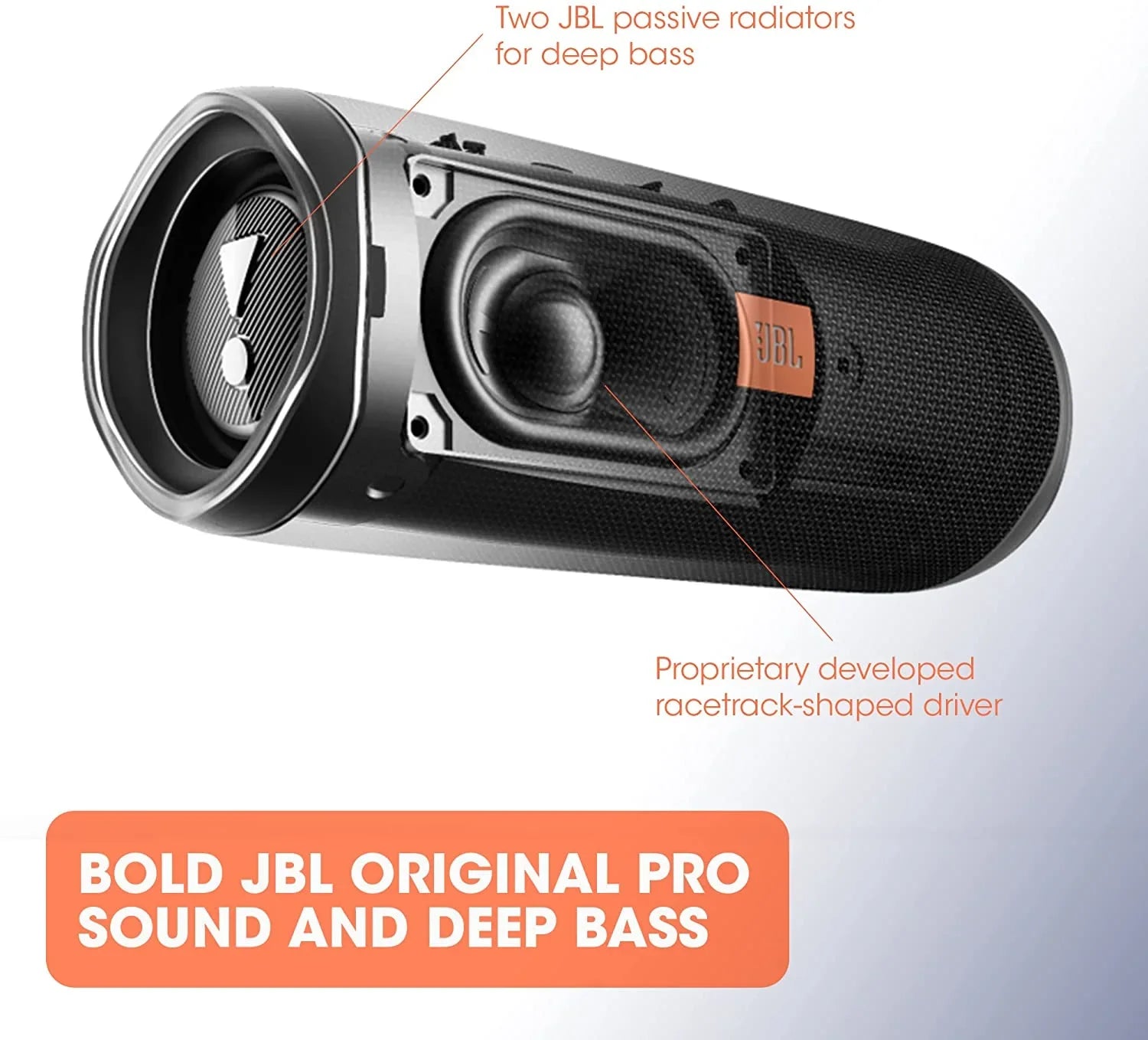 Restored JBL FLIP 5 Portable Waterproof Speaker, Red (Refurbished)