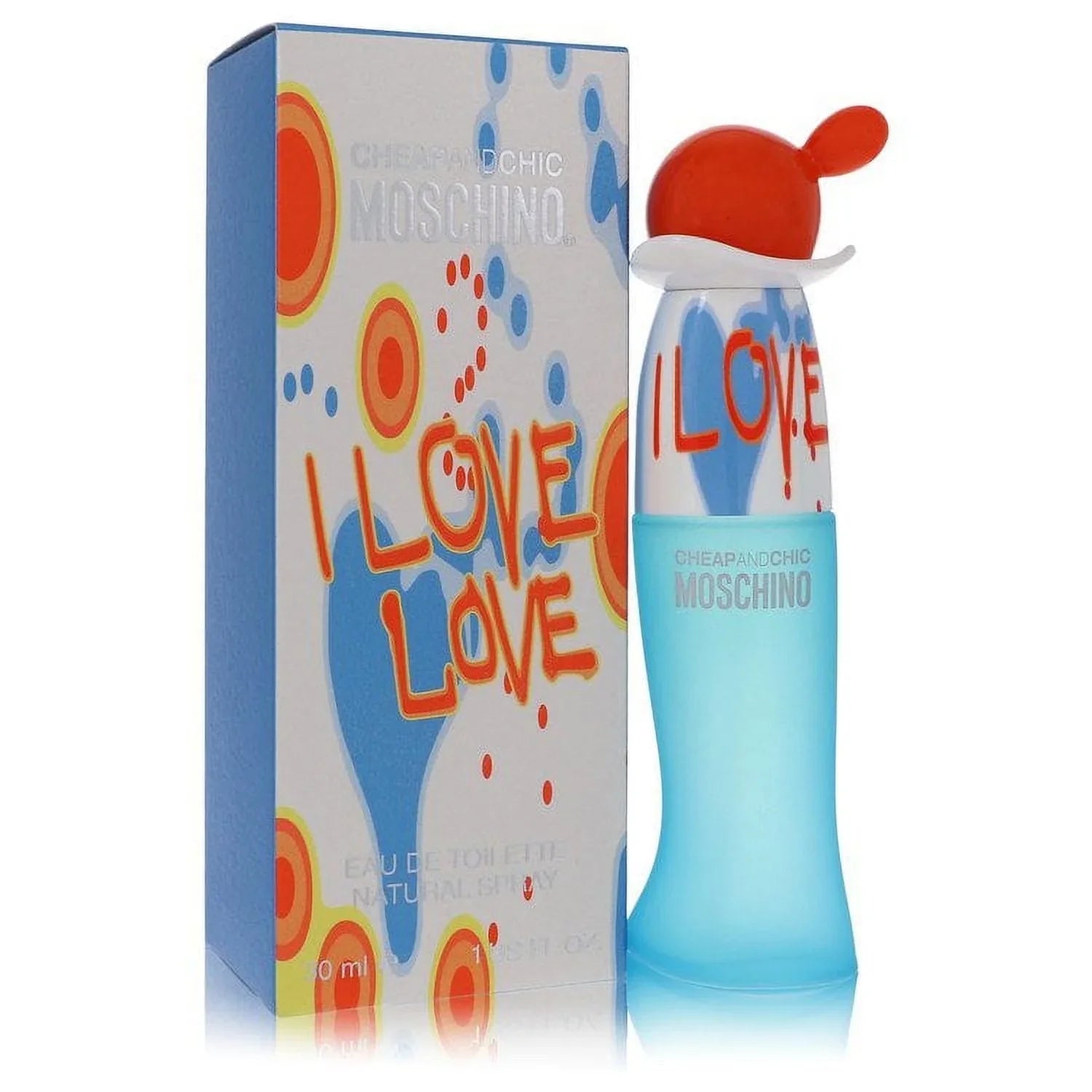 I Love Love by Moschino Eau De Toilette Spray 1 oz for Women Pack of 4