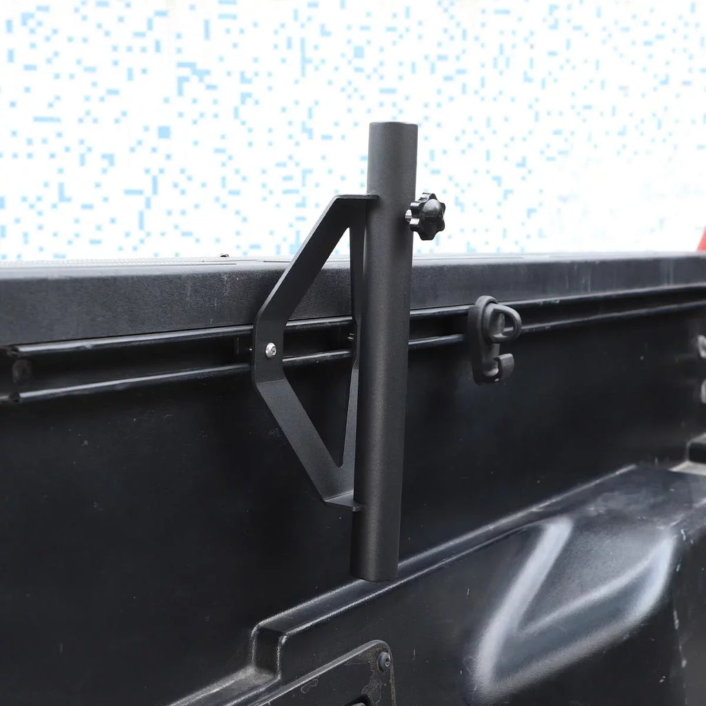 TINKI Truck Flag Pole Mount Holder Fit for 2005-2021 Tacoma/2007-2021 Tundra Bed Rail System