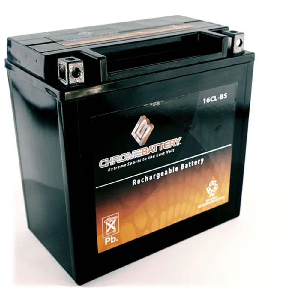 Chrome Battery Yb16cl-bs Pwc Battery for Kawasaki (jet Ski) Js300 Ts, Sx Year (86-91)