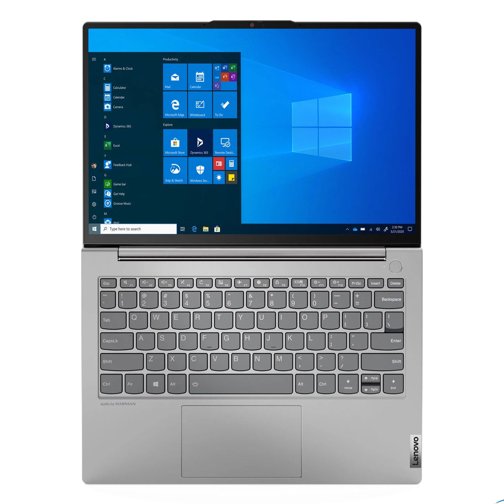 ThinkBook 13s Gen 2 Laptop, 13.3" IPS 300 nits, i7-1165G7, Iris Xe Graphics, 16GB, 512GB SSD