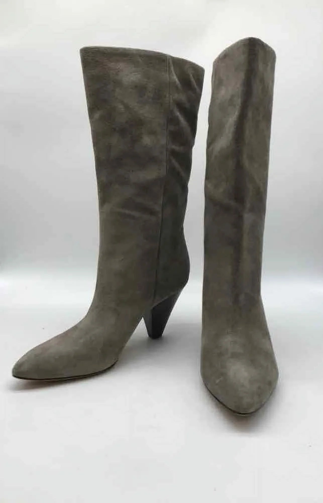 Pre-Owned Veronica Beard Grey Size 6 Tall Boots