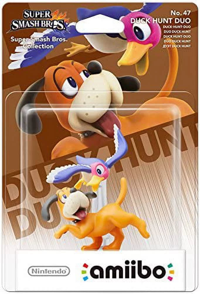 Duck Hunt Duo Amiibo (Super Smash Bros. Collection, No. 47) - Europe/Australia Import - Nintendo