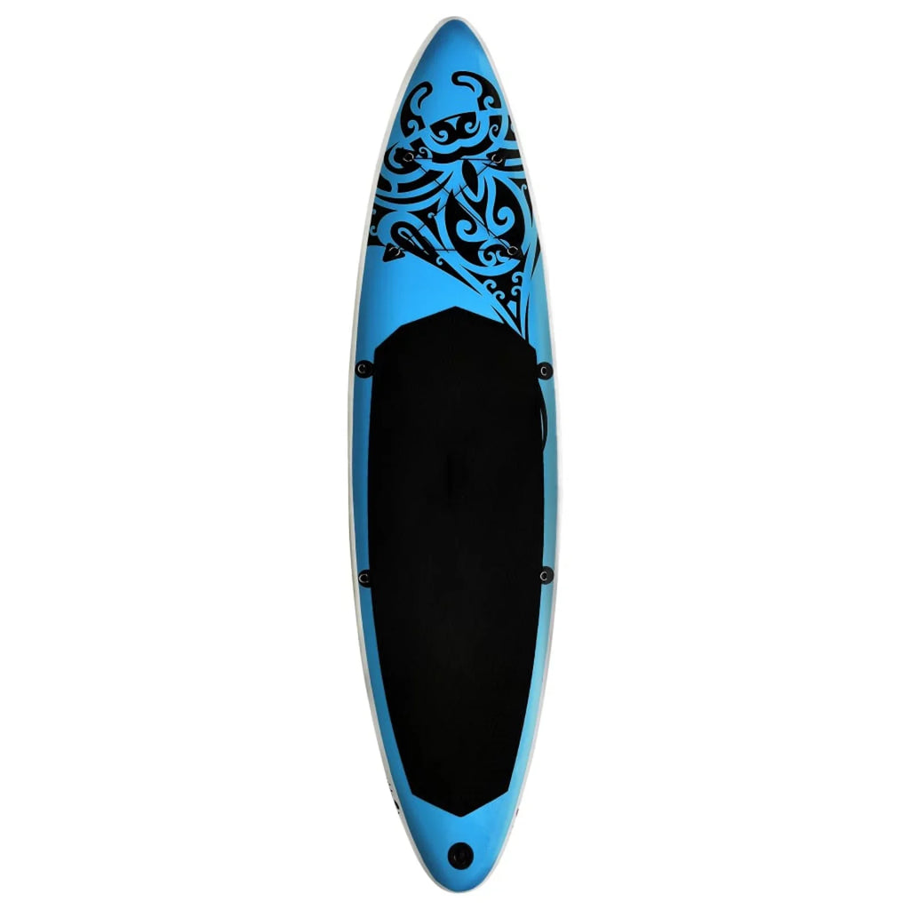 Inflatable Paddleboard Set 120.1"x29.9"x5.9" Blue