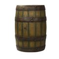 Winterland 24 in. Whiskey Barrel Planter - Natural