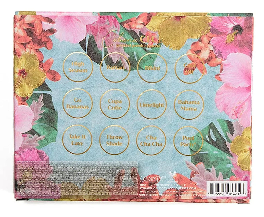 Colourpop Eyeshadow Palette (Cabana Club)