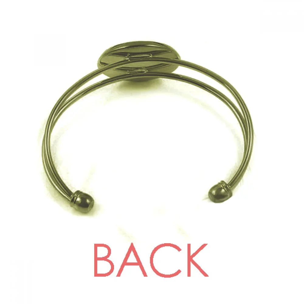 Chestry Kowledge Benzene Checal Bracelet Bangle Retro Open Cuff Jewelry