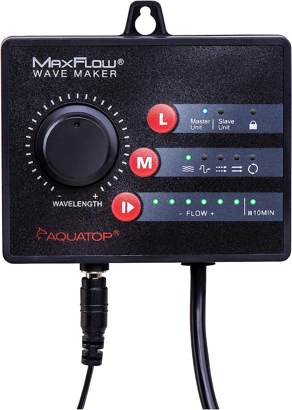 Maxflow DC Wavemaker Pump With Controller, 2,113 GPH – Fits 55-125 Gallon Tanks, Safe For Salt & water Aquariums, Wirelessly Connect 2 Or More Units, Aquarium Pump, MWV-2000