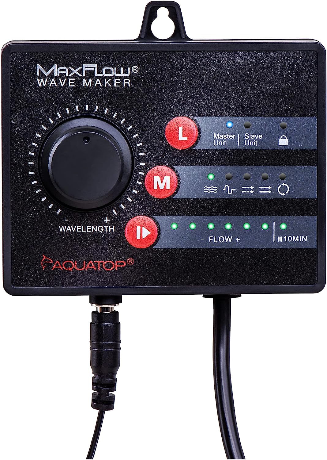 Maxflow DC Wavemaker Pump With Controller, 2,113 GPH – Fits 55-125 Gallon Tanks, Safe For Salt & water Aquariums, Wirelessly Connect 2 Or More Units, Aquarium Pump, MWV-2000