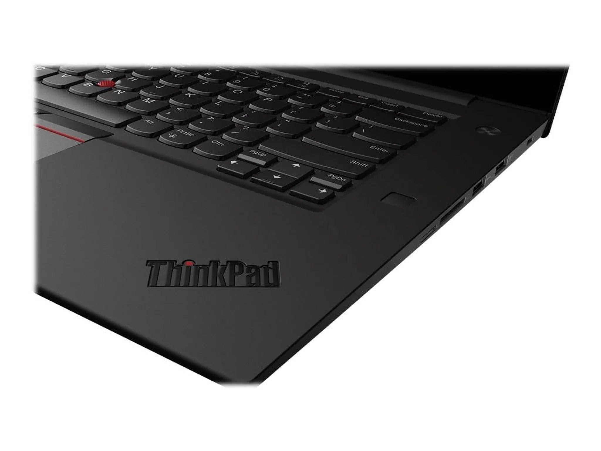 ThinkPad P1 Gen 3 20TH - Xeon W-10855M / 2.8 GHz - vPro - Win 10 Pro for Workstations 64-bit - Quadro T2000 - 32 GB RAM - 1 TB SSD NVMe - 15.6" 1920 x 1080 (Full HD) - Wi-Fi 6 - Ebony - kbd: US