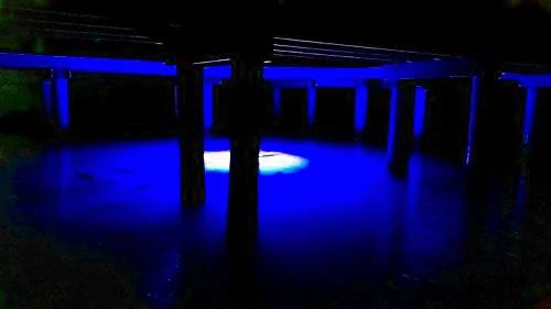 Multi-Color Color Changing LED Dock-7500 Underwater Fishing Light with Remote Control