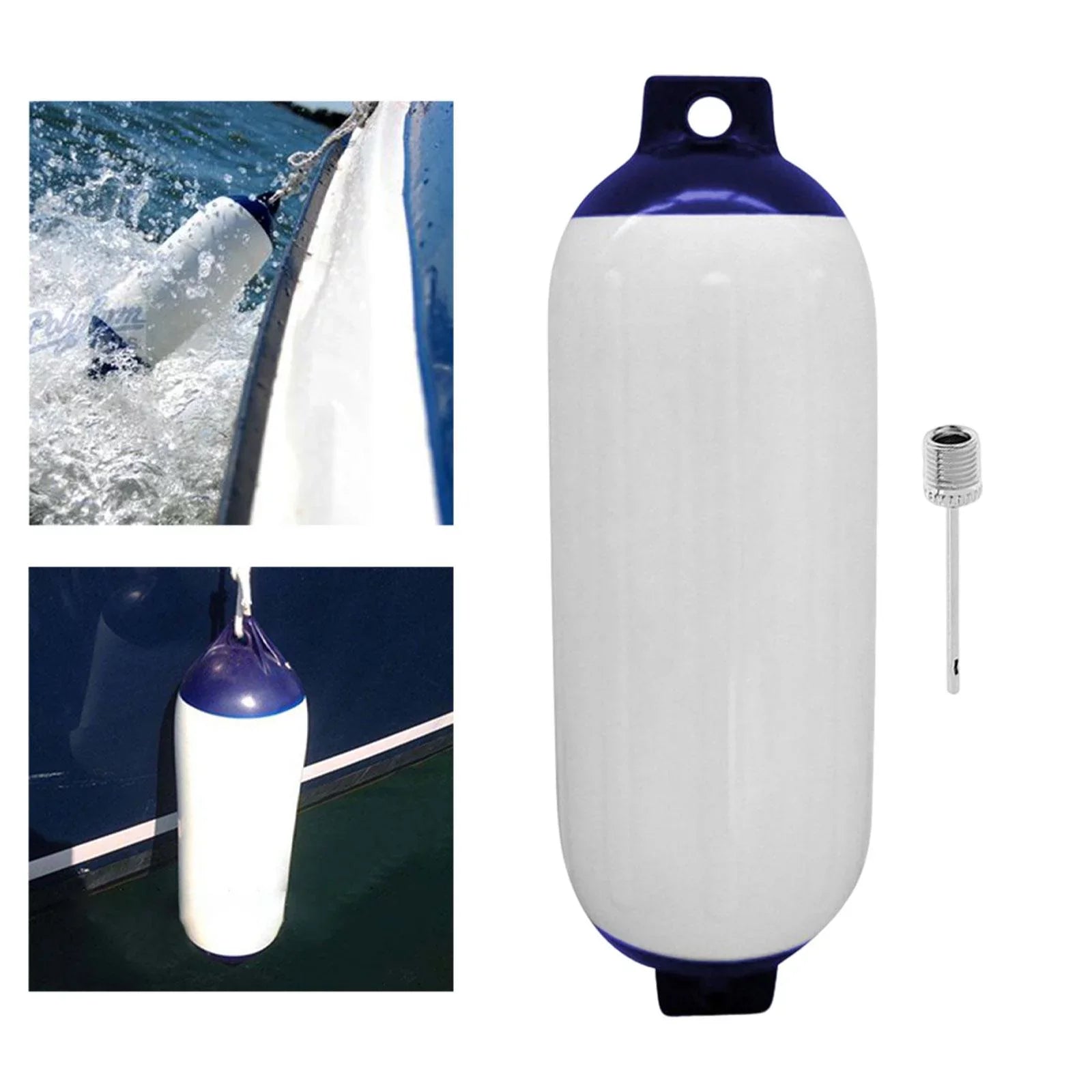 Boat , Reinforced Eye Ends With Inflating Boat Bumpers For Docking For Sailboats G3
