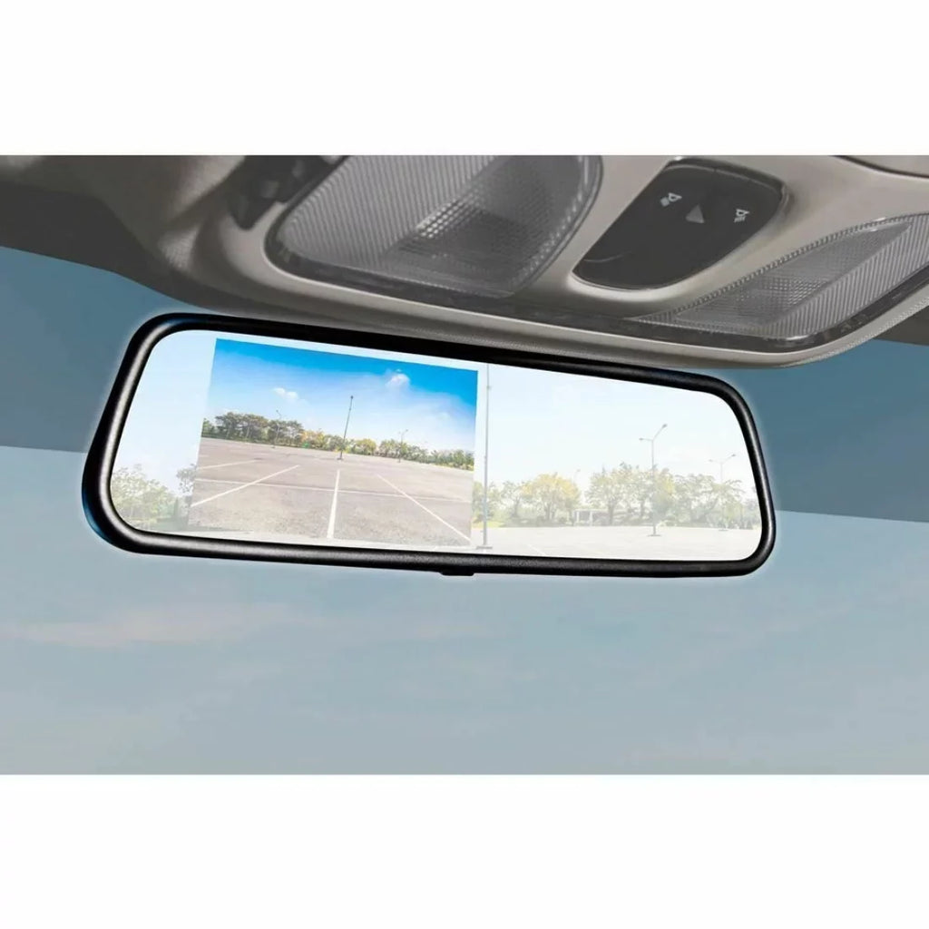 iBEAM - 4.5" Replacement Rearview Mirror Monitor - Dark