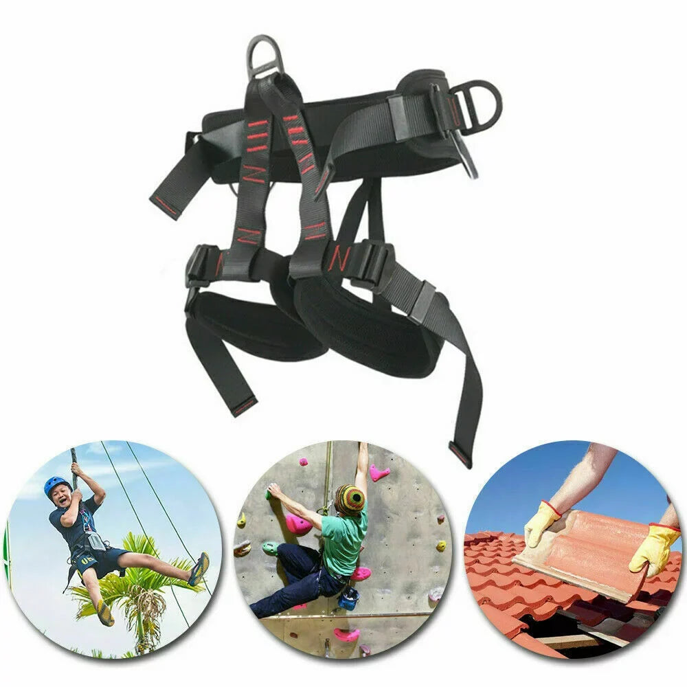 JLLOM Tree Rappelling Harness - Experience Unmatched Safety and Comfort during Outdoor Activities