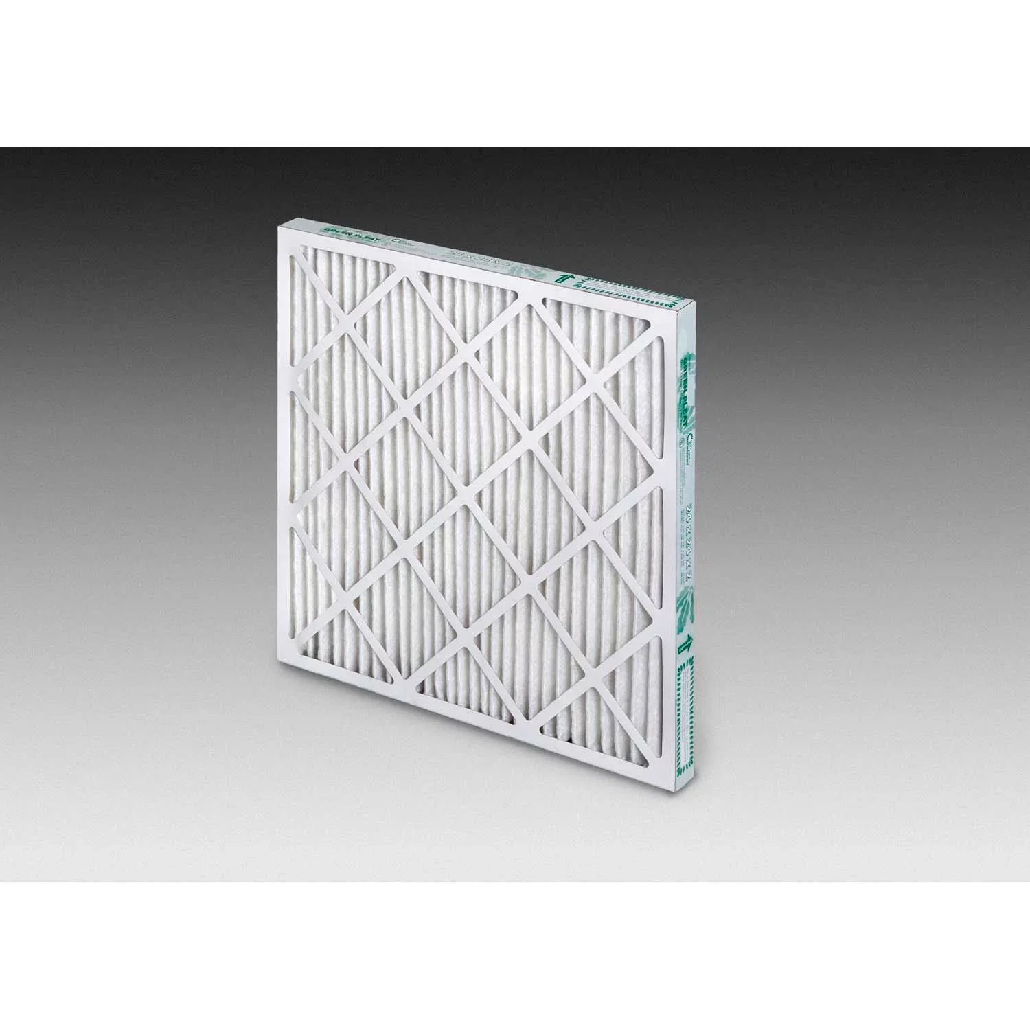 Global Industrial LEED Compliant Pleated Air Filter, MERV 13, 20"Wx20"Hx2"D, Lot of 12