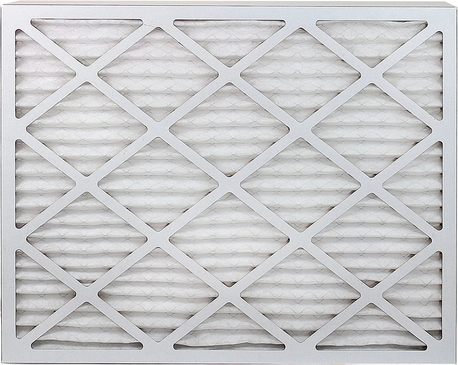 Filterbuy 24x25x1 MERV 8 Pleated HVAC AC Furnace Air Filters (3-Pack)