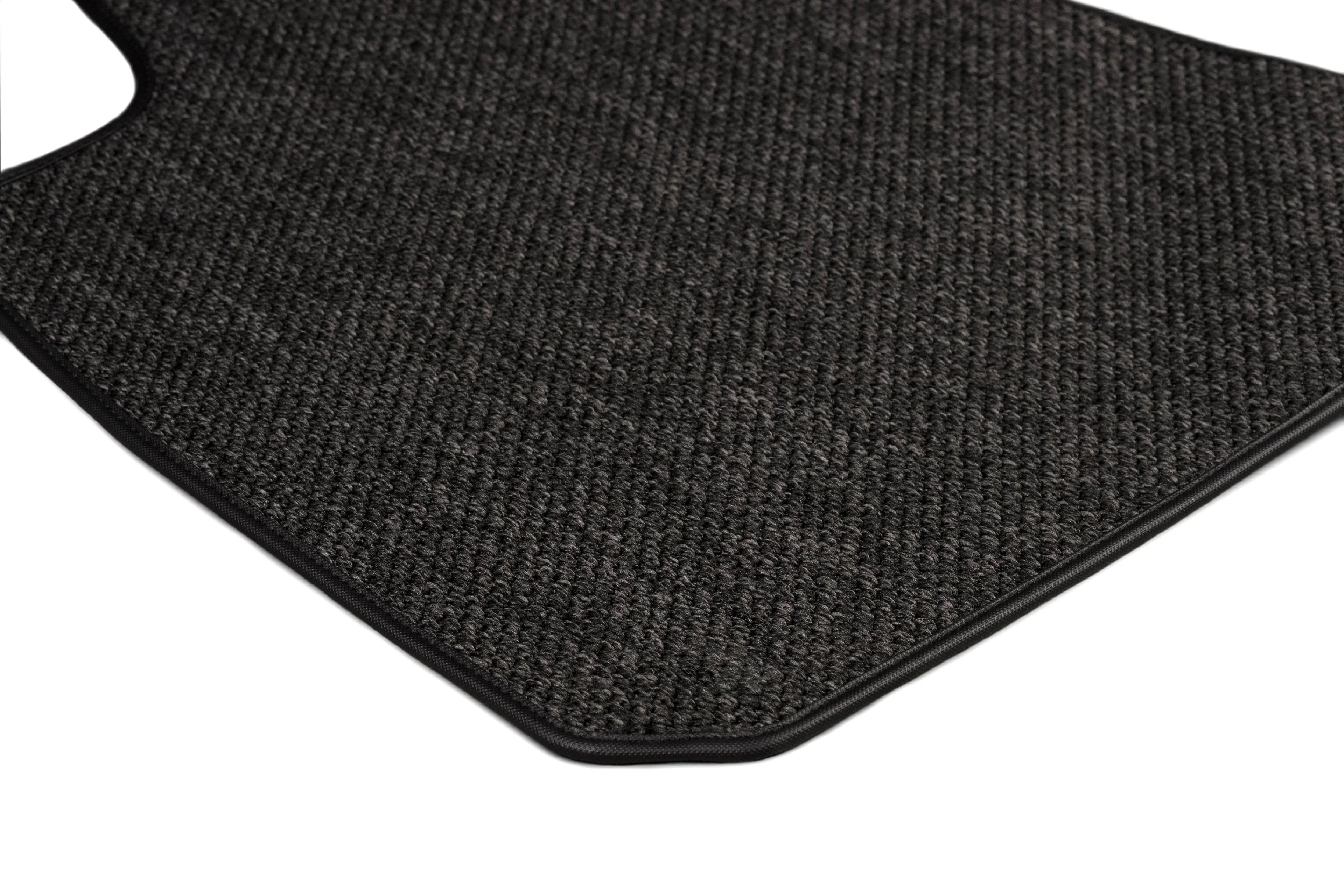 GGBAILEY Ford Explorer Charcoal All-Weather Textile™ Carpet Car Mats, Custom Fit for 2015, 2016, 2017, 2018, 2019 - Large Cargo Mat (w/ Rear Seat Down)