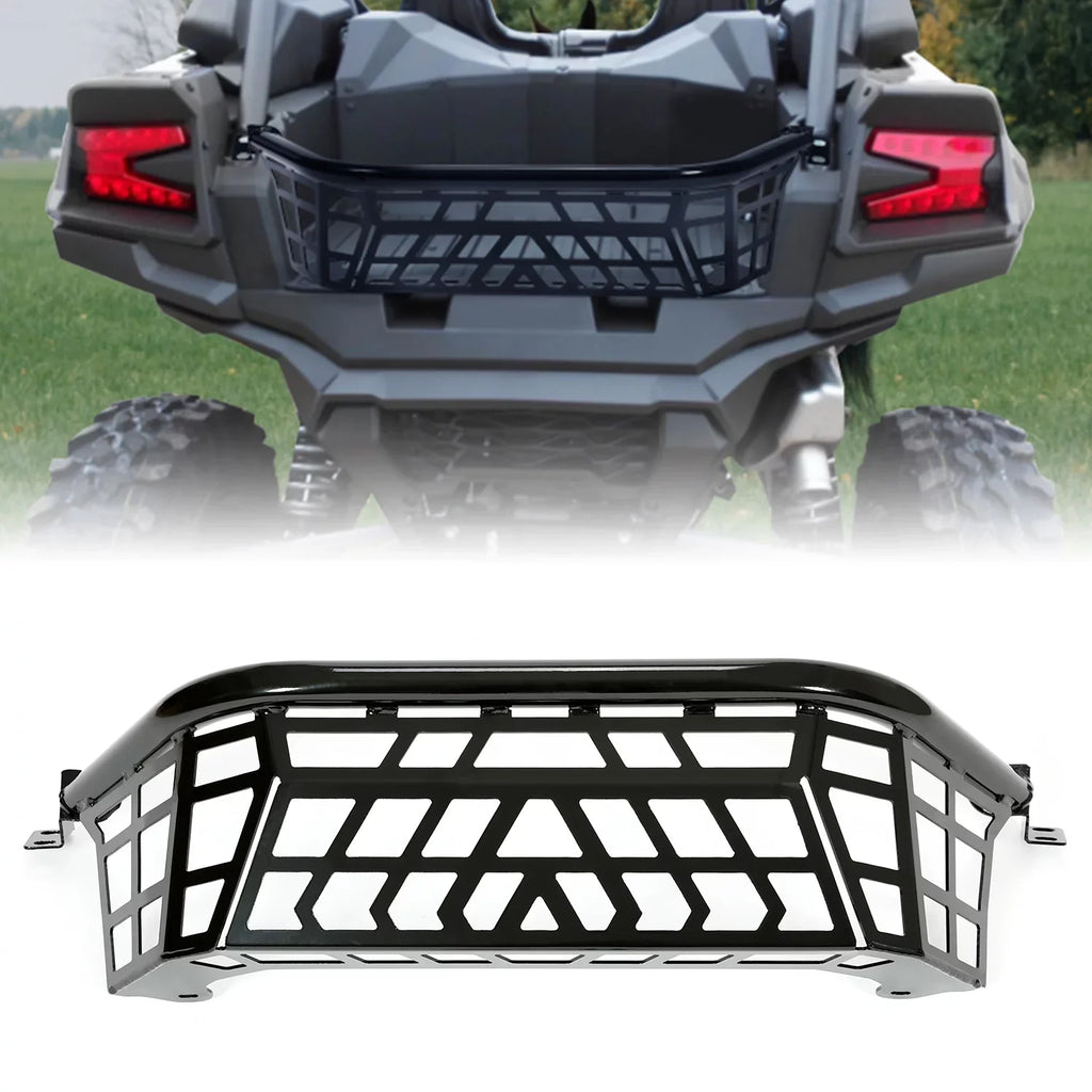 Kojem Cargo Barricade for 20 21 22 23 Kawasaki Teryx KRX 1000 Luggage Rack Steel Bed Enclosure Taiate Jet Powder Coated
