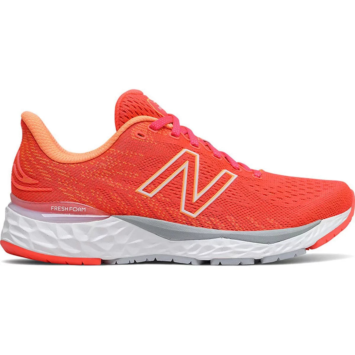 New Balance Women's Fresh Foam 880v11, Coral/Citrus Punch, 10.5 Medium