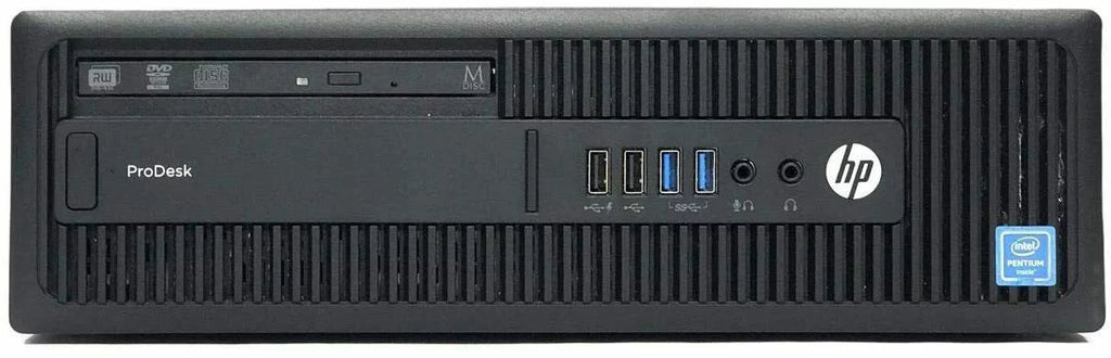 Restored 600 G2 Desktop Computer Pentium G4400 3.3GHz CPU 8GB Ram, 500GB HDD, Keyboard & Mouse, WiFi, DVD, Win10 Pro PC (Refurbished)