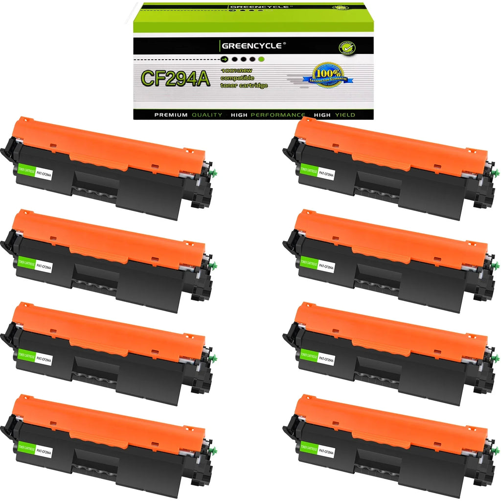 GREENCYCLE 8 Pack Compatible for 94A CF294A Dark Toner Cartridge Replacement with Laserjet Pro M118dw MFP M148fdw M148dw M149 M149fdw Printer