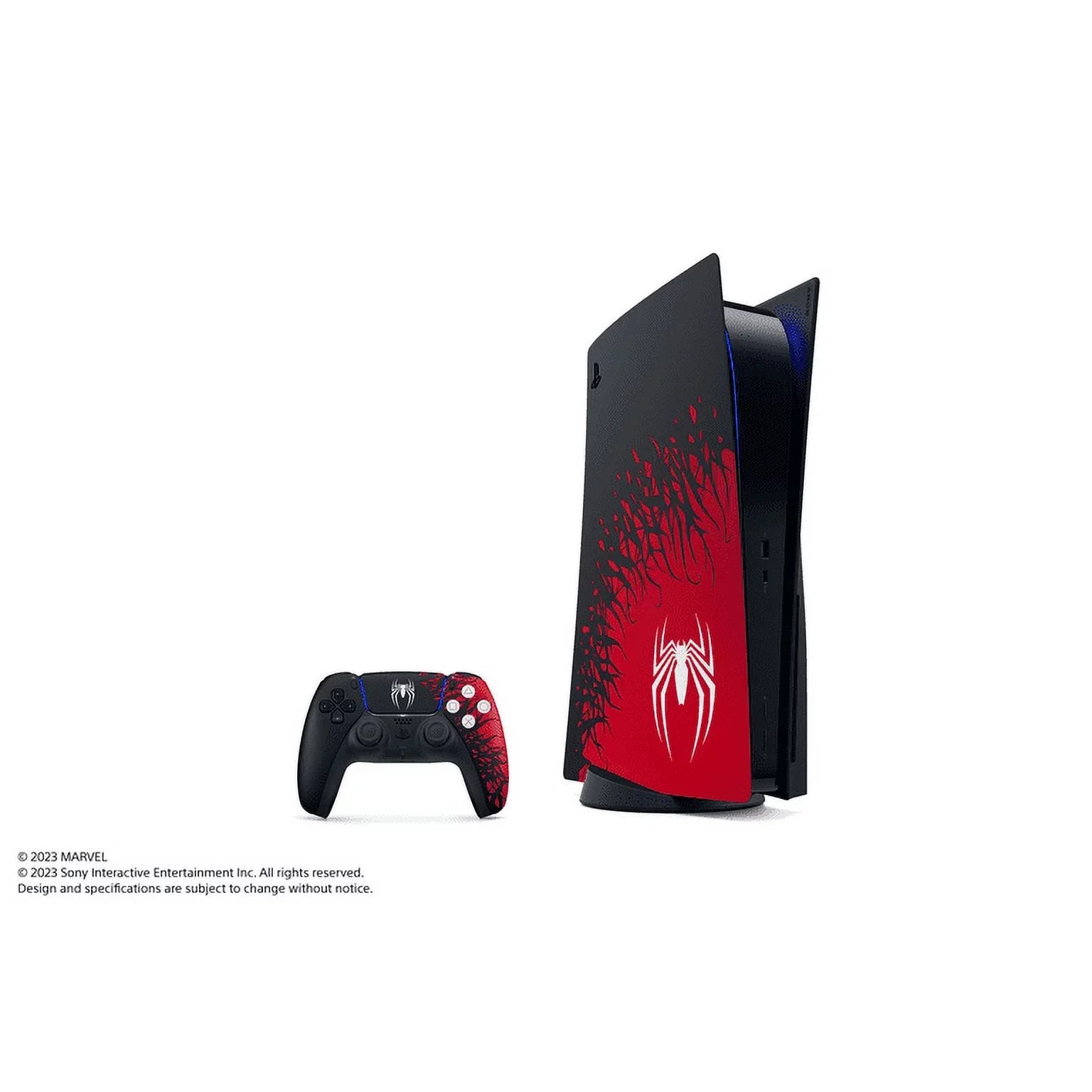 Newest 2024 TEC PlayStation_PS5 Gaming Console(Disc) with Marvel’s Spider-Man 2 Bundle Limited Edition