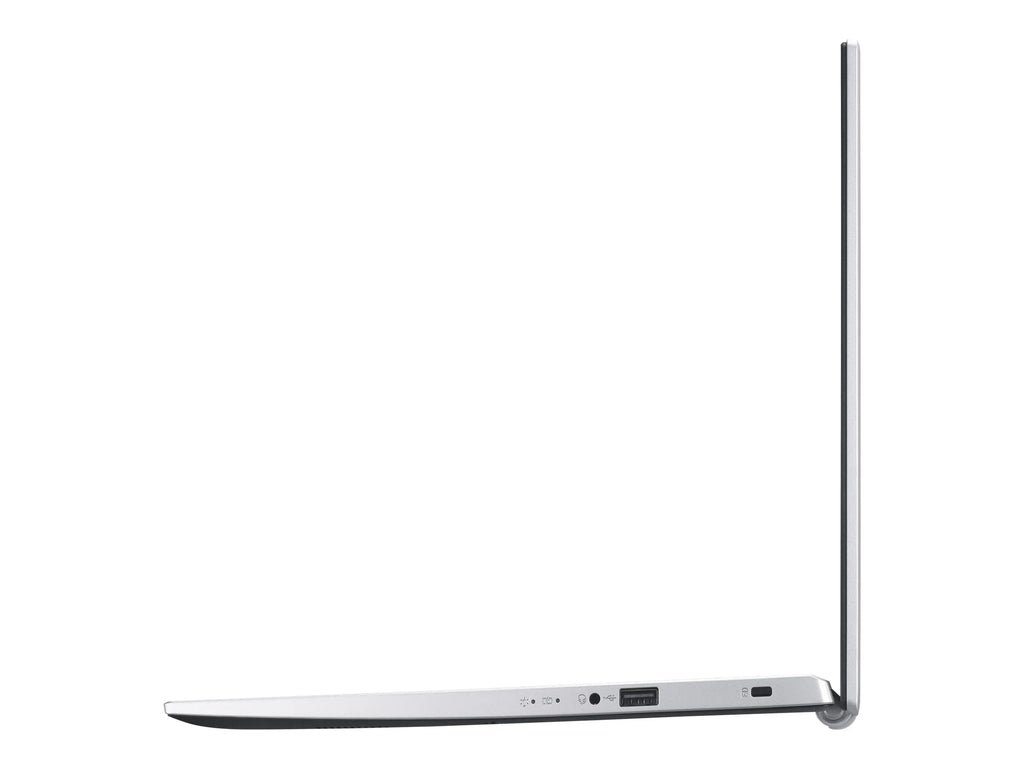 Acer Aspire 3 A315-58 - Core i7 - 1165G7 / up to 4.7 GHz - Win 11 Home - Iris Xe Graphics - 8 GB RAM - 512 GB SSD - 15.6" TN 1920 x 1080 (Full HD) - 802.11a/b/g/n/ac/ax - pure silver - kbd: US Intl