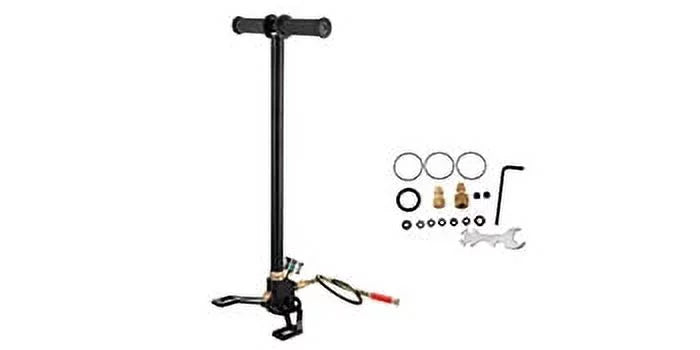 BENTISM 3 Stage PCP Air Gun Rifle Filling Stirrup Pump Hand Pump 4500PSI Charging Jet New