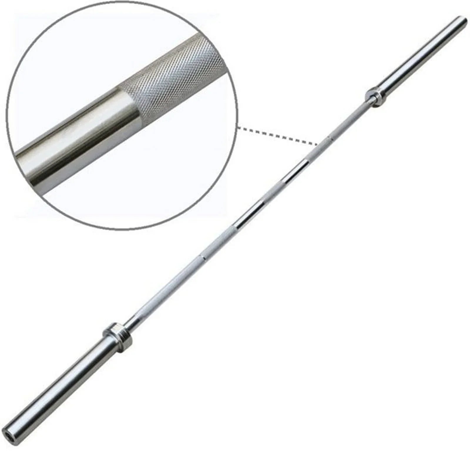 Olympic Mass Barbell Load Bar, 700 Lb Chrome Barbell Bar Lifting Mass