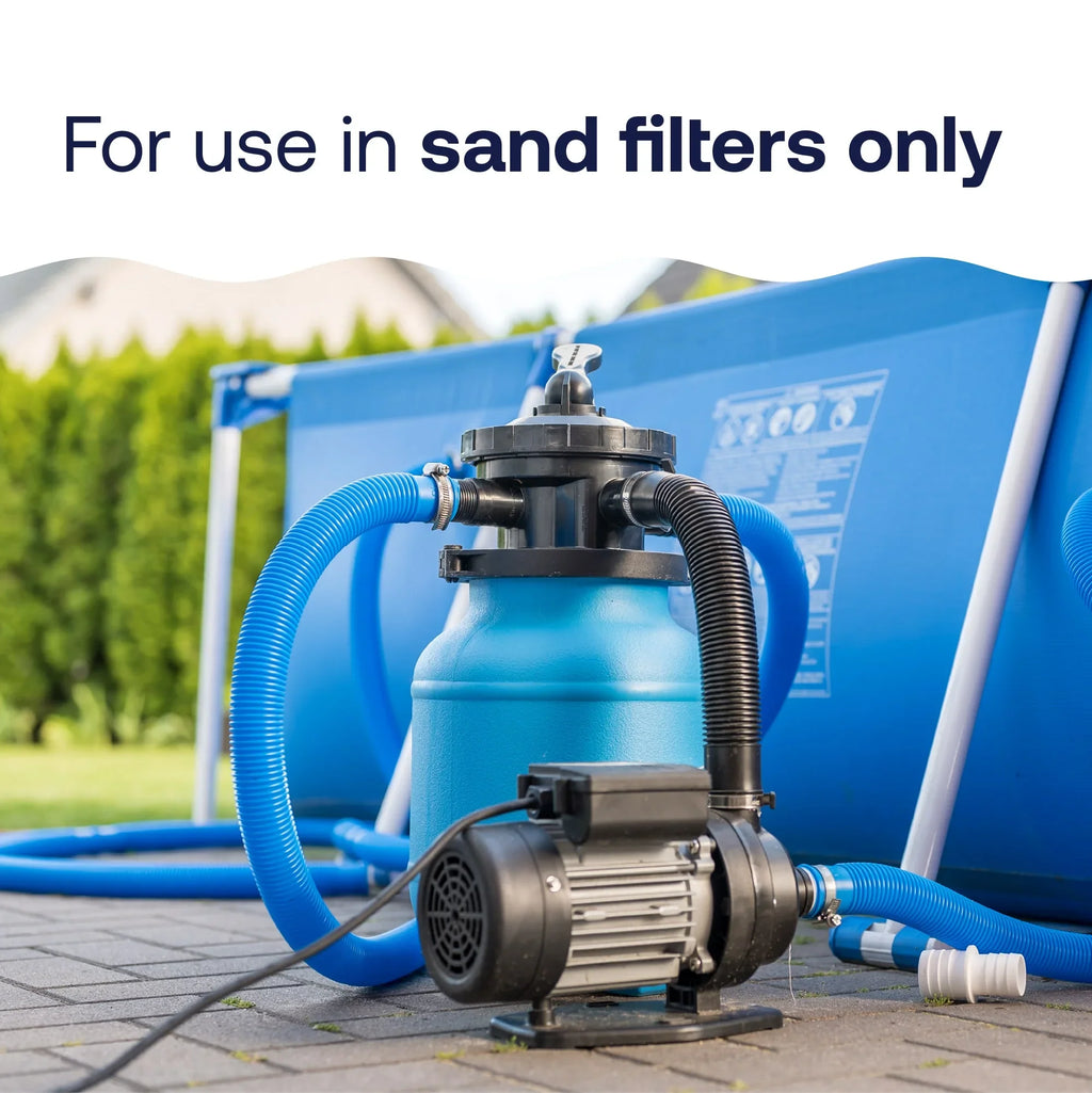 HTH Pool Care Pool Filter Sand for Swimming Pools, 50lb
