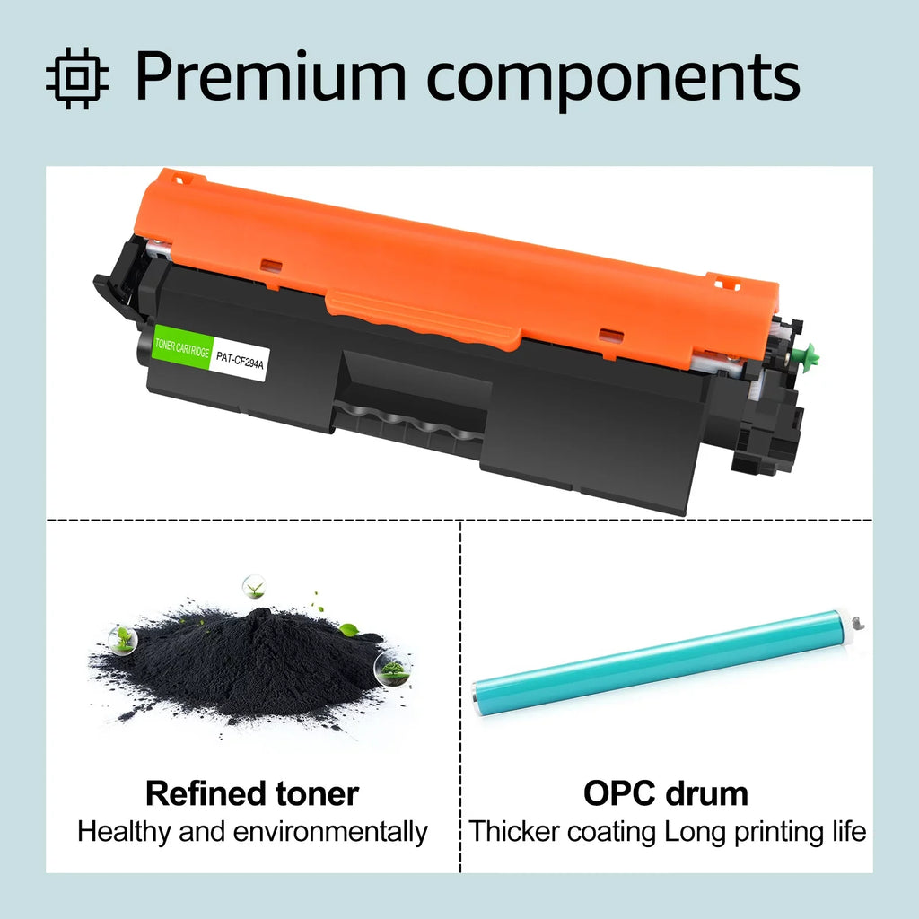 GREENCYCLE 8 Pack Compatible for 94A CF294A Dark Toner Cartridge Replacement with Laserjet Pro M118dw MFP M148fdw M148dw M149 M149fdw Printer