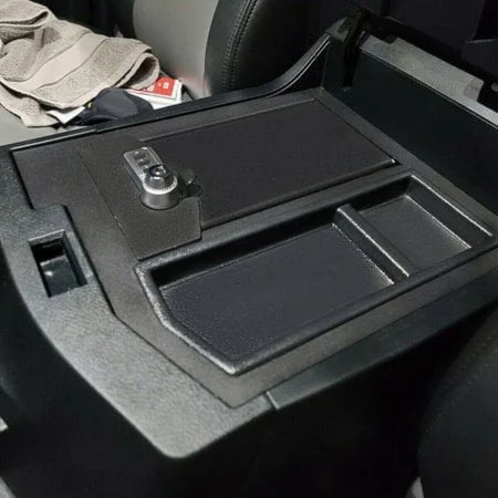KOJEM Center Console Gun Safe Storage Box Vault Compatible with 2007 - 2013 Tundra, 2008 - 2021 Sequoia