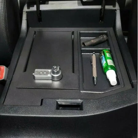 KOJEM Center Console Gun Safe Storage Box Vault Compatible with 2007 - 2013 Tundra, 2008 - 2021 Sequoia