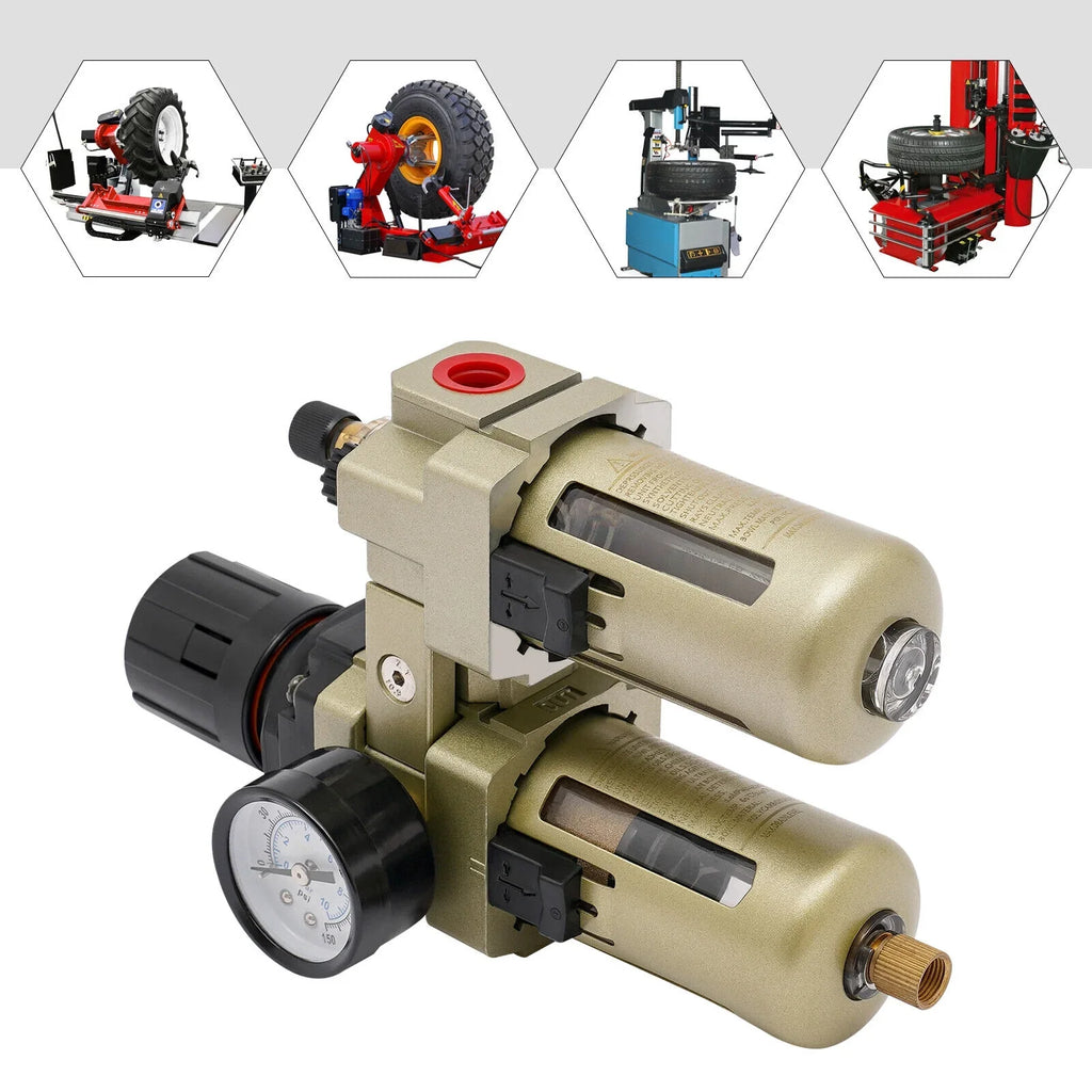 Oil Water Separator Regulator Trap Filter Tire Changer Machine Part Equipment New