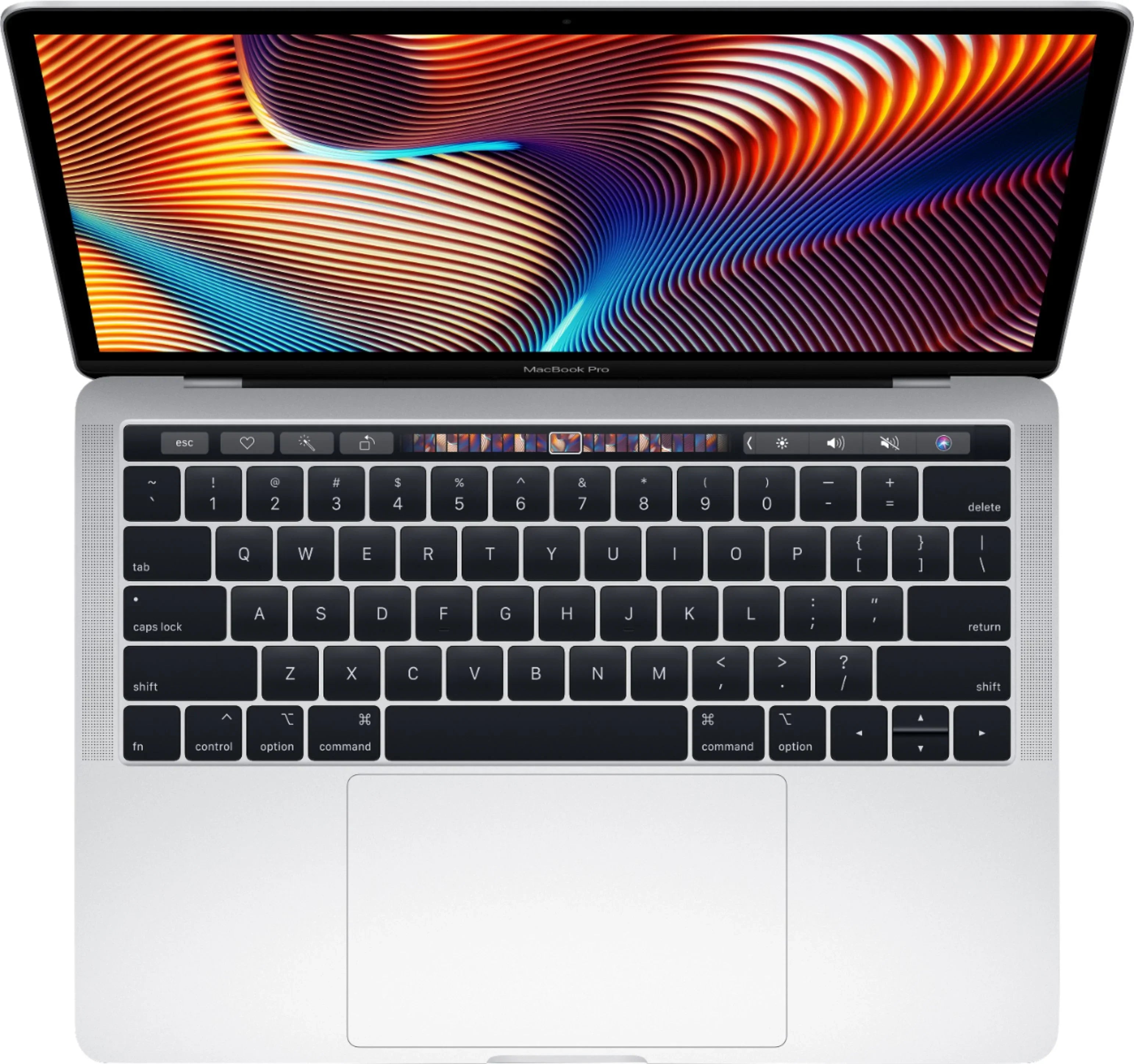 MacBook Pro 13-inch (i5 2.3GHz, 256GB SSD) (Mid 2018, MR9U2LL/A) - Silver Bundle with Ebony Zipper Sleeve + Laptop Starter Kit + Cleaning Kit (Refurbished)