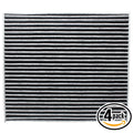 4-Pack Replacement for Cabin Air Filter for 2016 Hyundai SANTA FE L4 2.0L 1998cc 122 CID Car/Automotive - Activated Carbon, ACF-11178