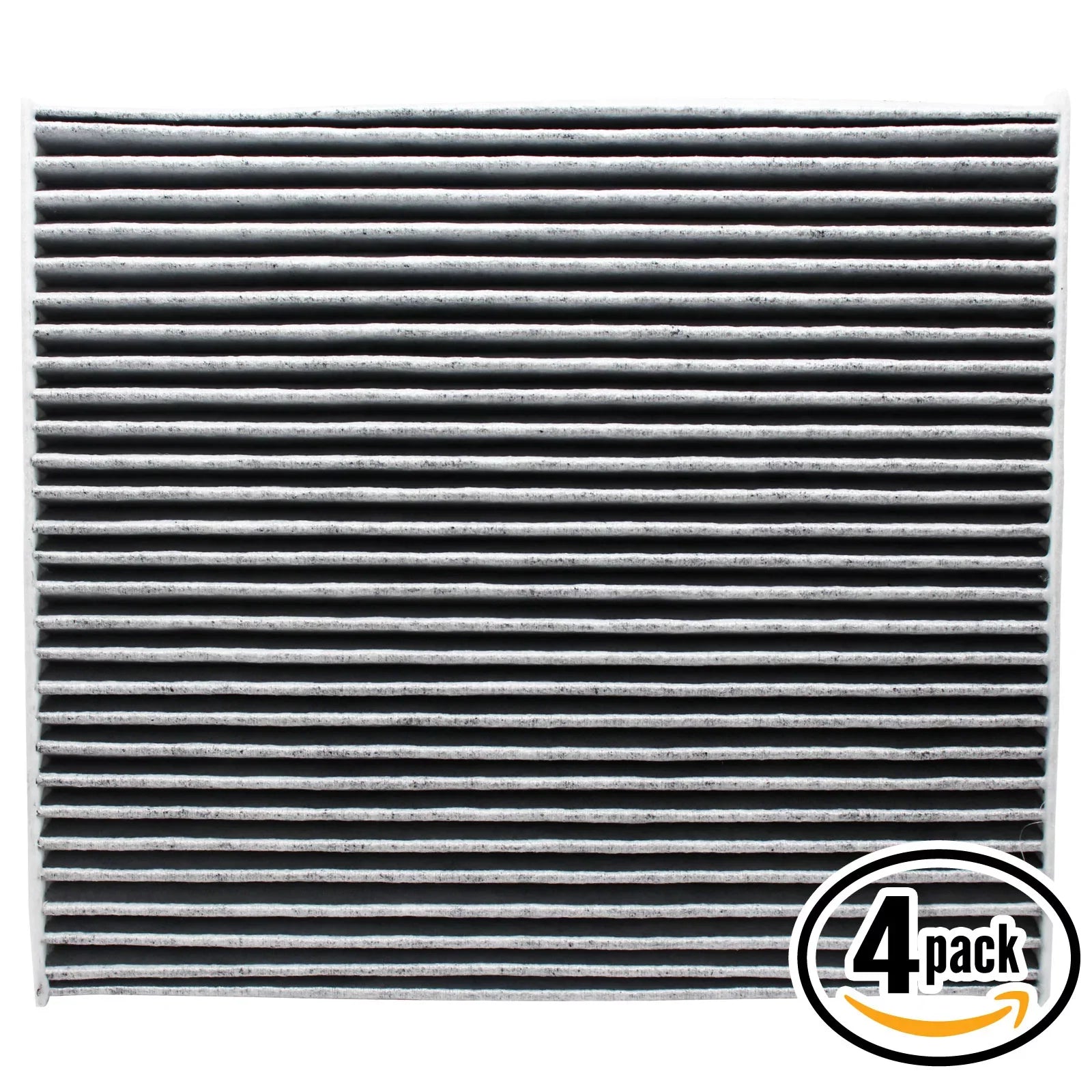 4-Pack Replacement for Cabin Air Filter for 2016 Hyundai SANTA FE L4 2.0L 1998cc 122 CID Car/Automotive - Activated Carbon, ACF-11178