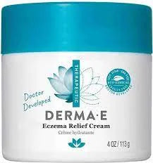 DERMA E Ecz-ema Rel-ief Cream All Natural Itch Rel-ief Cream – Soothing