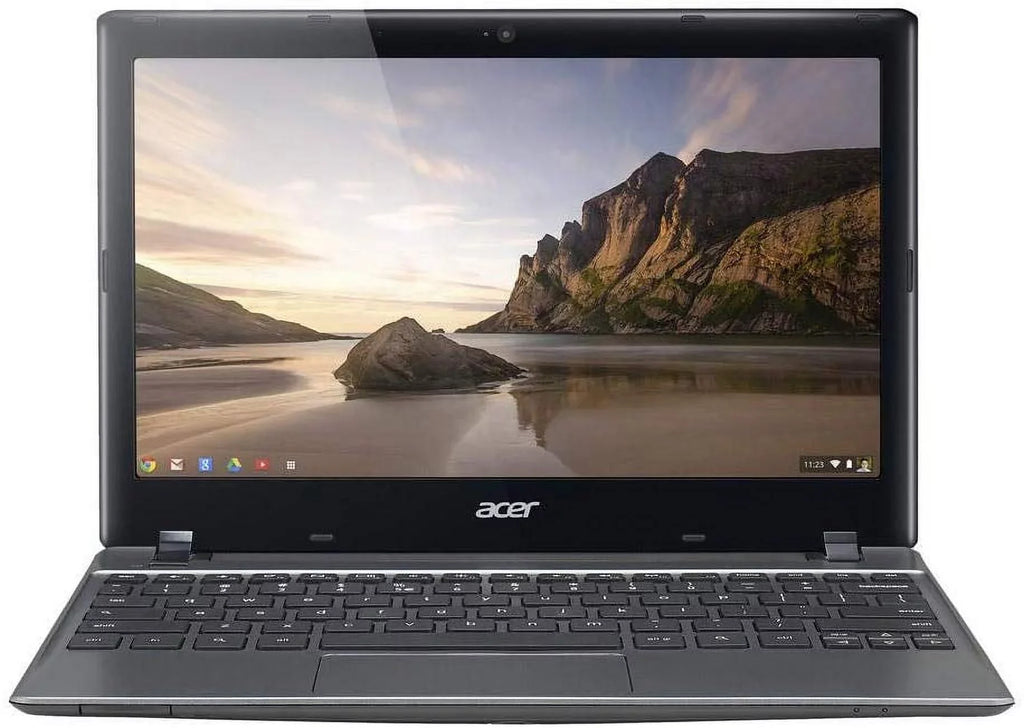 Restored Acer chromebook C720-2802 Laptop Computer, 1.40 GHz Celeron, 2GB DDR3 RAM, 16GB SSD Hard Drive, Chrome, 11" Screen (Refurbished)