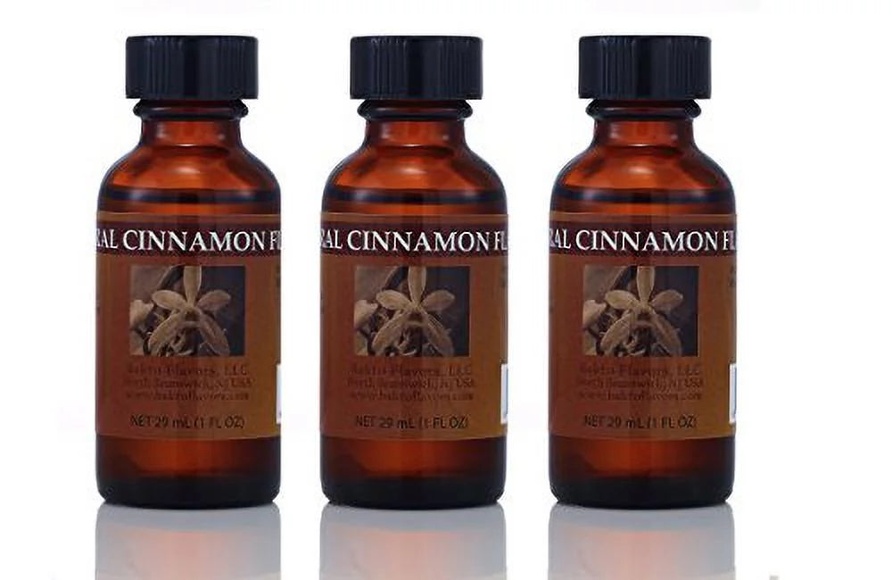 Natural Cinnamon Flavor (1 FL OZ) Pack Of 3
