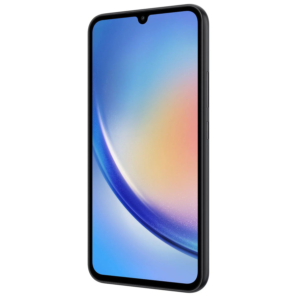 Restored Galaxy A34 5G A346M 128GB Dual SIM GSM Unlocked Android Smartphone (Latin Version Compatible LTE) - Awesome Graphite (Refurbished)