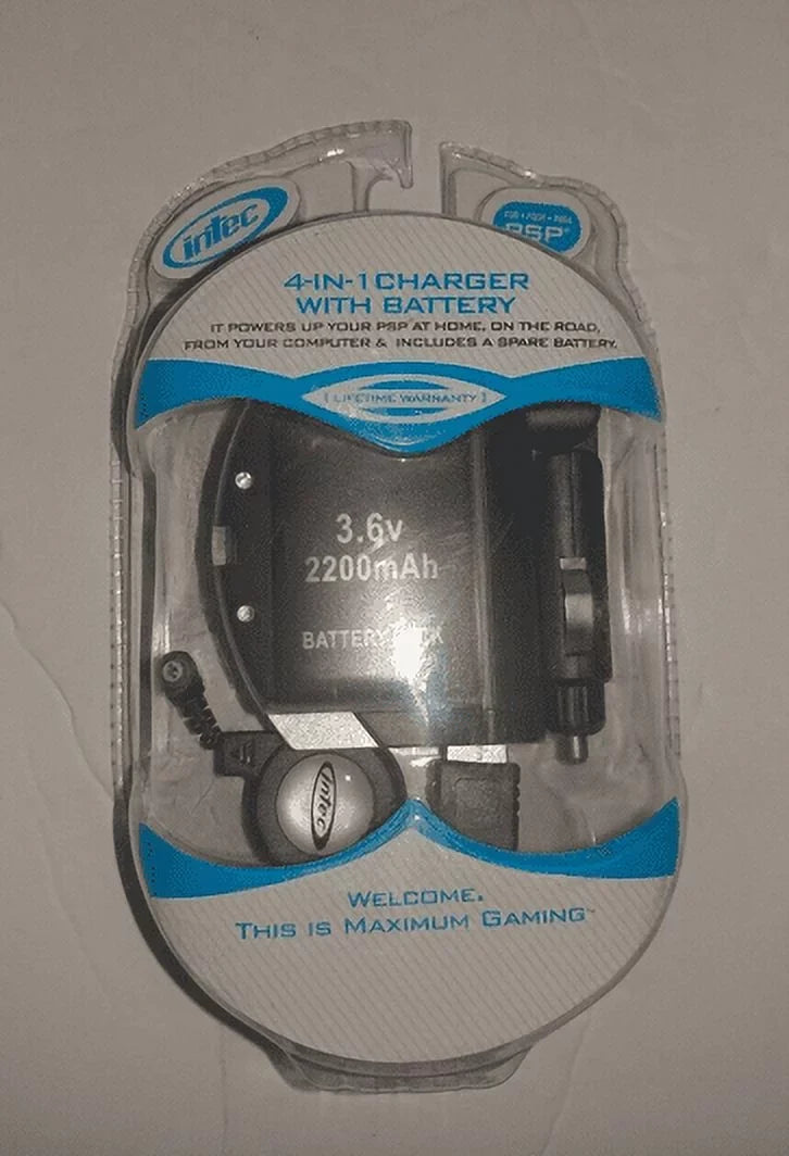 Intec 4-in-1 Charger for PSP