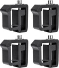 AA-Racks P-AC( Set of 4 Aluminum C-Clamps for Non-Drilling Truck Rack & Camper Shell Installation - Jet