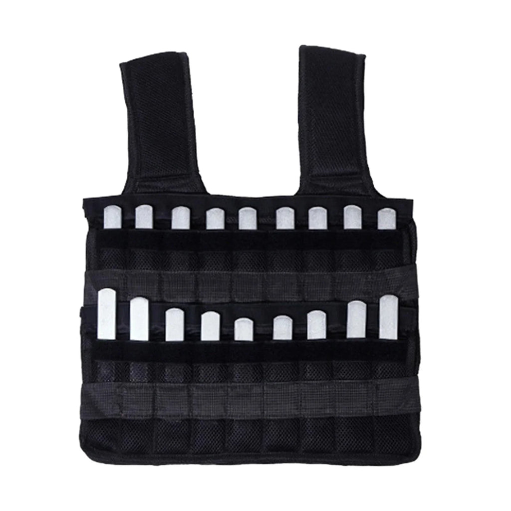 yotijar Loading Vest 18 Pockets Fitness Slim Design Max Loading 3kg Body Mass Vest
