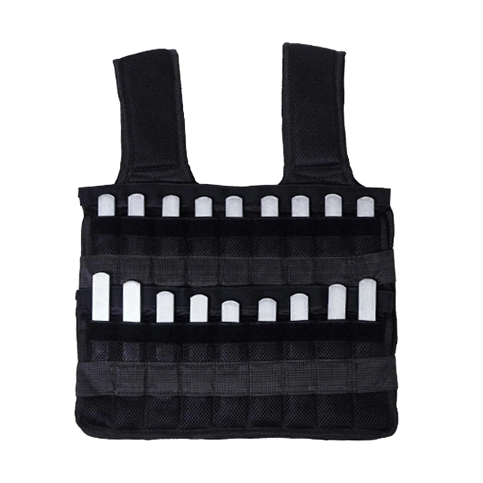 yotijar Loading Vest 18 Pockets Fitness Slim Design Max Loading 3kg Body Mass Vest