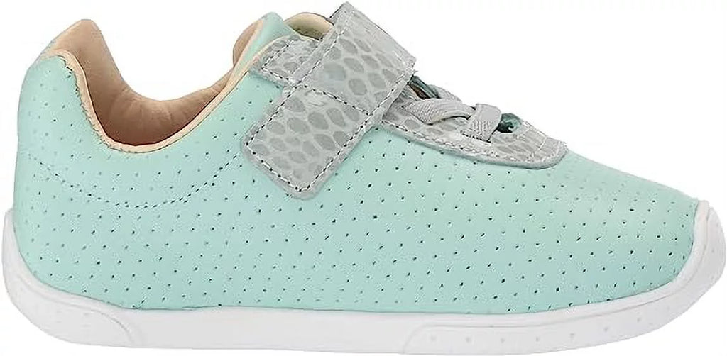 Marc Joseph New York Kid's Baby Toddler Genuine Leather Velcro Strap Shoe, 6