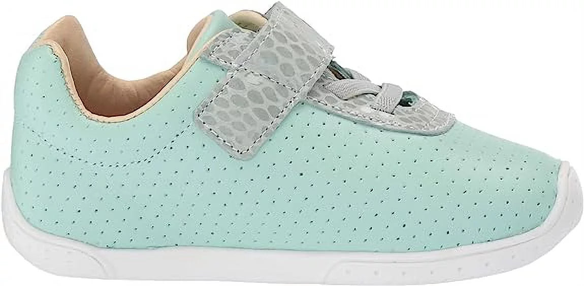Marc Joseph New York Kid's Baby Toddler Genuine Leather Velcro Strap Shoe, 6